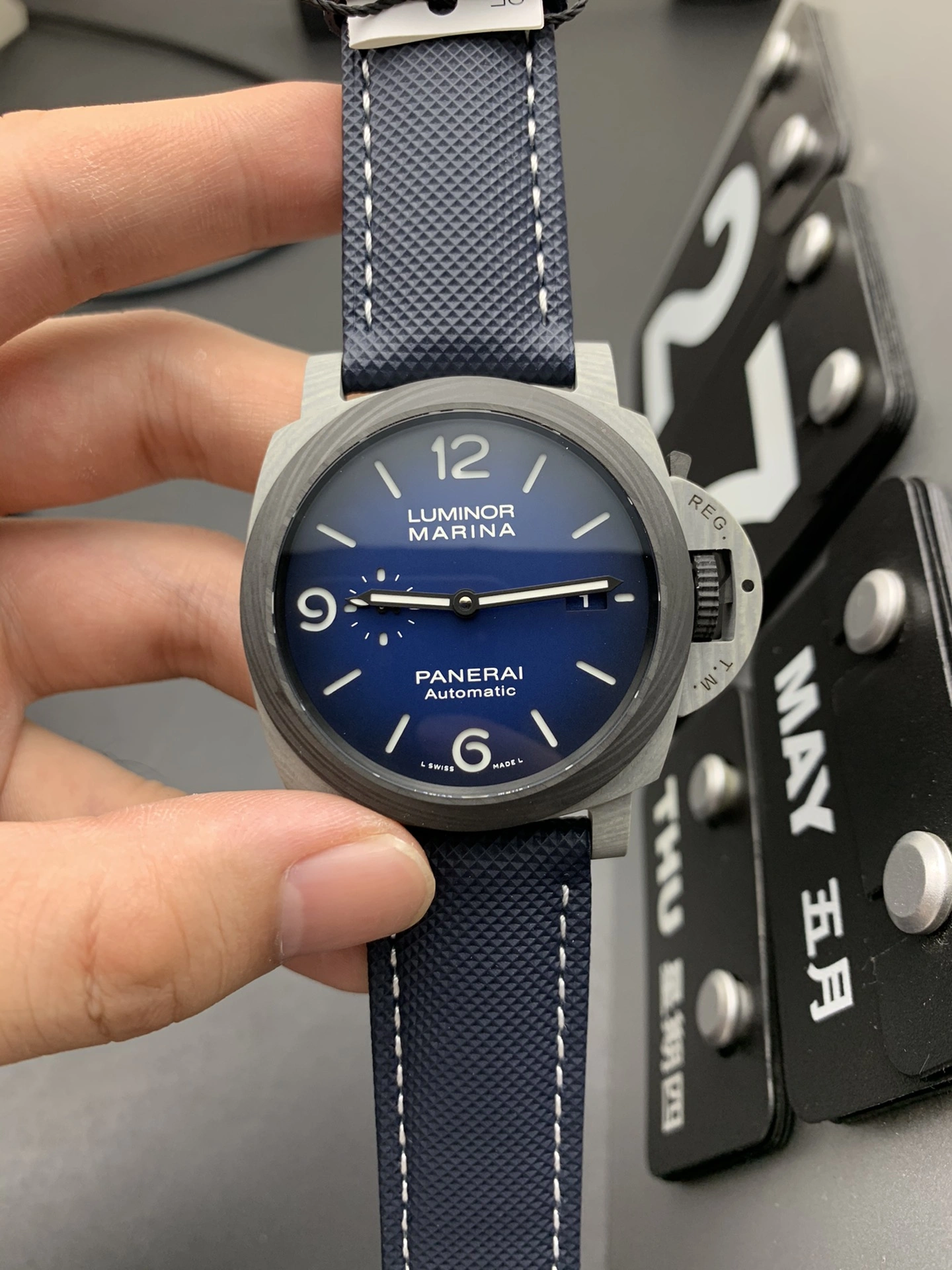 CBD Factory Panerai Luminor Marina Fibratech™ 44mm PAM01663 1:1 Super Clone – DDP.9010 Movement MoistureWicking 388
